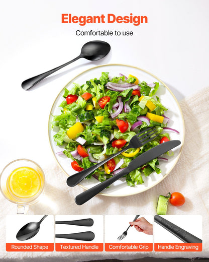 48-piece silver cutlery set stainless steel cutlery cutlery for 8