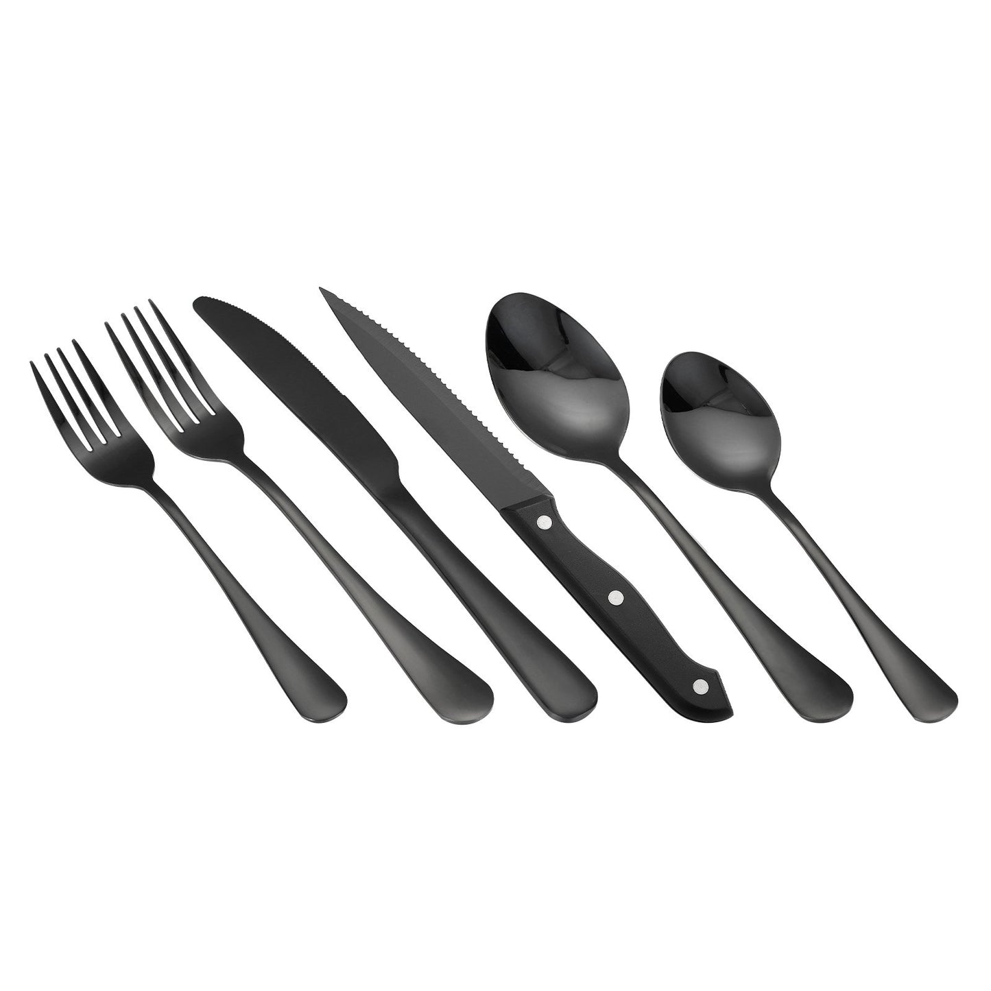 48-piece silver cutlery set stainless steel cutlery cutlery for 8