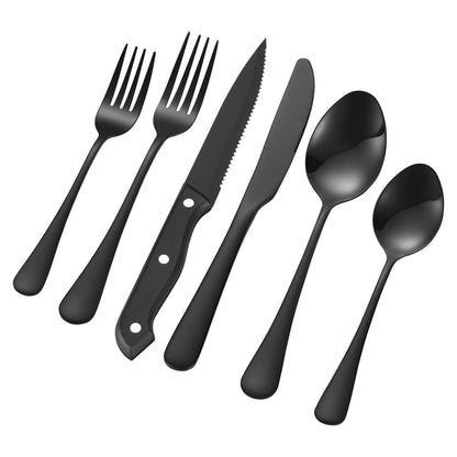 48-piece silver cutlery set stainless steel cutlery cutlery for 8