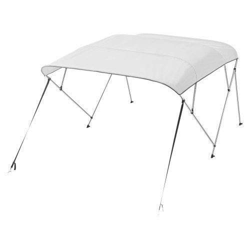 4 Bow Boat Bimini Toppar 96"Lx(73"-78")B x 54"H Markiskapell ljusgrå |  EU