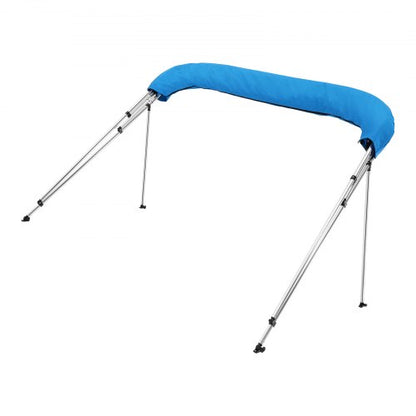 Biminitopp för båt med 4 bogar, 236 cm L x (183-198 cm B x 143 cm H, markis, Pacific Blue |  EU