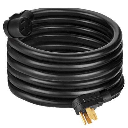 50FT 8AWG/4C RV förlängningssladd Trailer Lastbil Husbil Camper Power