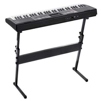61 tangenter digital keyboard Piano elektrisk bärbar med justerbart stativ