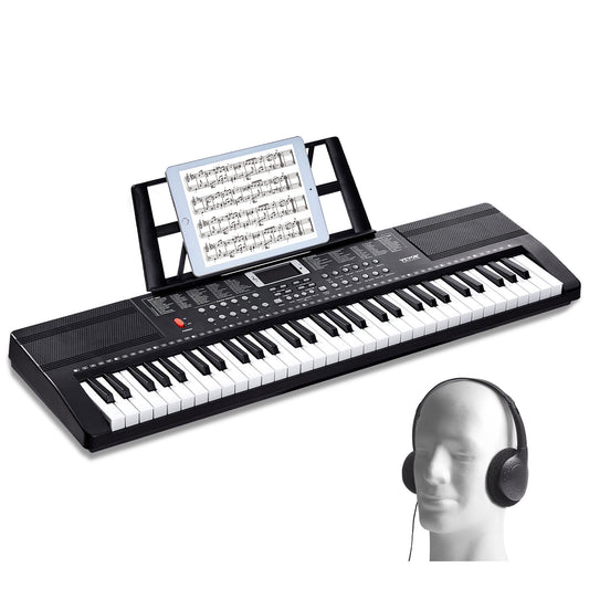 61 tangenter digitalt klaviatur Piano elektriskt bärbart 200 toner 200 rytmer