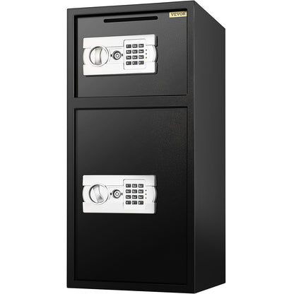 33" Digital Double Door Safe Gun Cabinet Cash Office Security Lock Strong Iron Larger Digital Safe