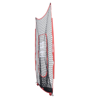 7x7 ft Baseball Softball Träningsnät, Portabelt Baseball Träningsnät för Slagbatting Catching Pitching, Backstop Baseball Utrustning Träningshjälpmedel med Strike Zone (Endast nät, utan stödram)