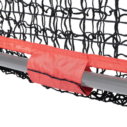7x7 ft Baseball Softball Träningsnät, Portabelt Baseball Träningsnät för Slagbatting Catching Pitching, Backstop Baseball Utrustning Träningshjälpmedel med Strike Zone (Endast nät, utan stödram)