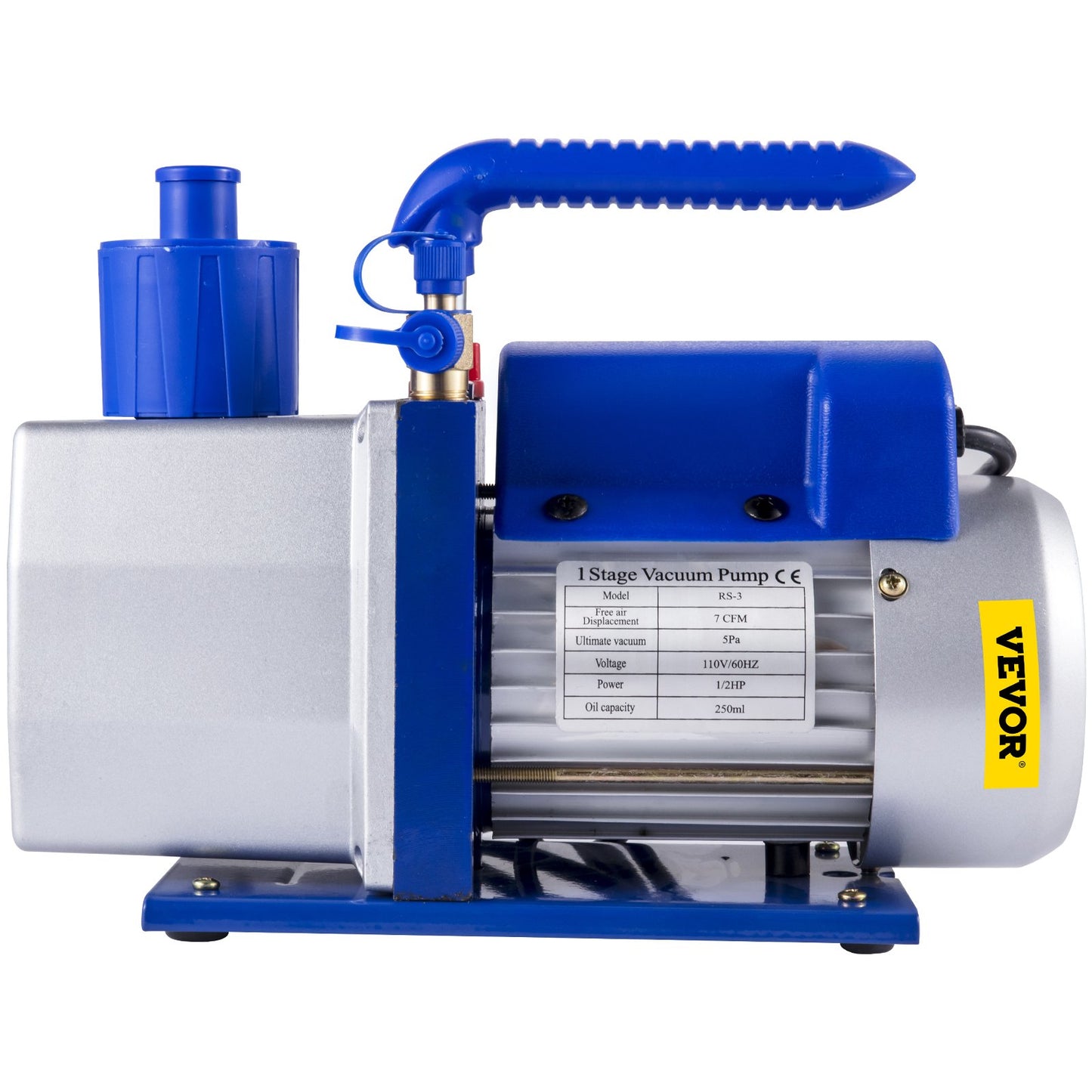 Einstufige Drehschieber-Vakuumpumpe 7CFM 1/2HP tiefe HVAC