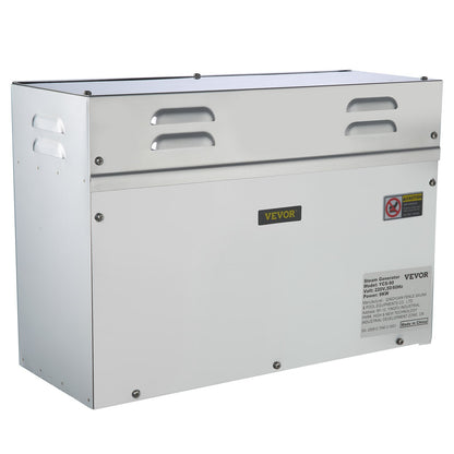 9KW Steam Generator Steam Generator for SPA Room Digital Display Steam Generator 35℃-55℃ Sauna Steam Generator for Home Commercial Steam Generator Kit Steam Bath Generator