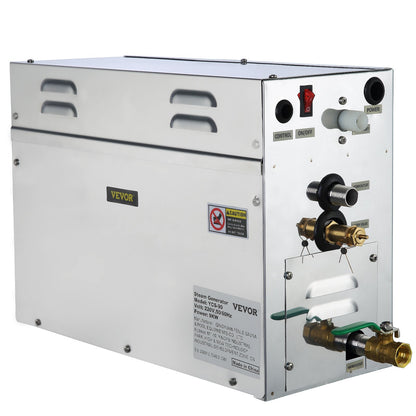 9KW Steam Generator Steam Generator for SPA Room Digital Display Steam Generator 35℃-55℃ Sauna Steam Generator for Home Commercial Steam Generator Kit Steam Bath Generator