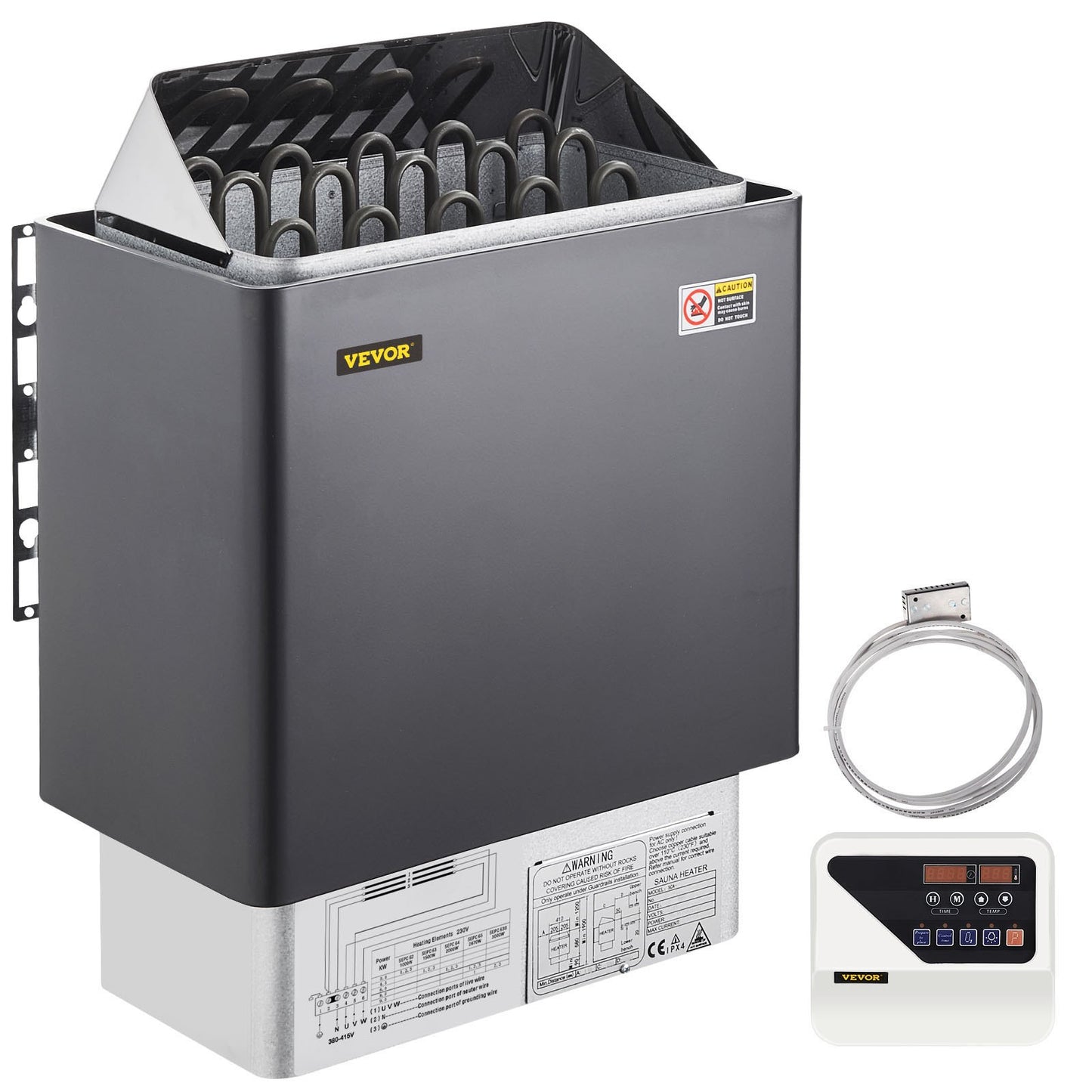 Elektrisk Bastuvärmare M/ Extern Styrning 9kw Bastu Spis För Spa Bastu Rum