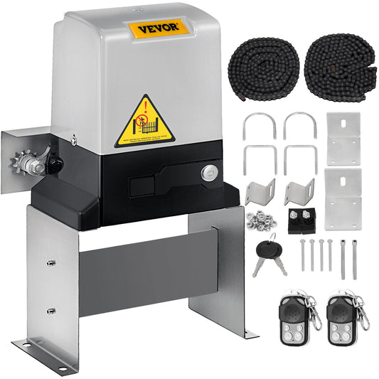 800kg Sliding Gate Opener Electric Operator Driveway Door Sliding Roller