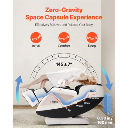 Massagefåtölj Helkropps-Zero Gravity med SL-Track och 36 krockkuddar |  EU