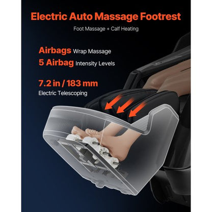 Massagefåtölj Helkropps 3D/4D Massagefåtölj med SL-spår och Yoga Stretch |  EU