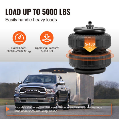Air Bag Suspension Kit Passar 03-2013 Dodge Ram 2500 03-2018 Dodge Ram 3500