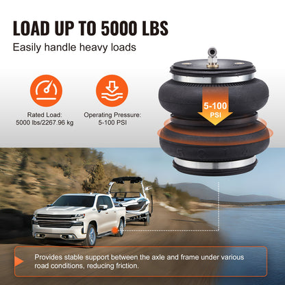 Air Bag Suspension Kit Passar 2019-2023 Chevrolet Silverado GMC Sierra 1500