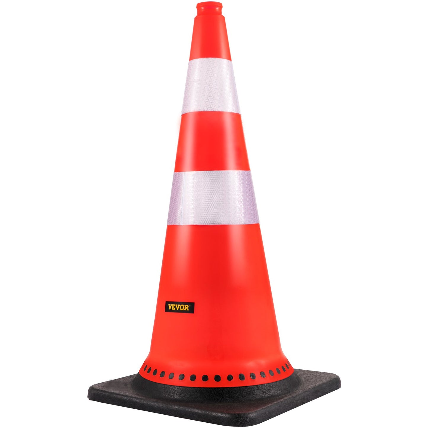 Safety Cones Trafikkoner 8 x 30" Orange reflekterande kragar Road Cones