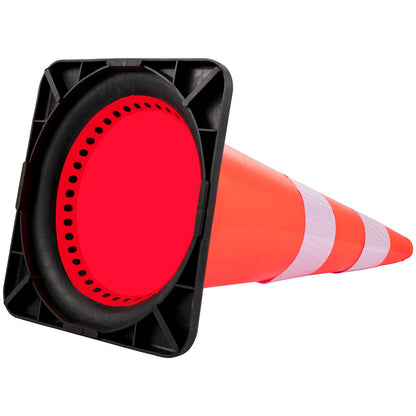 Safety Cones Trafikkoner 8 x 30" Orange reflekterande kragar Road Cones