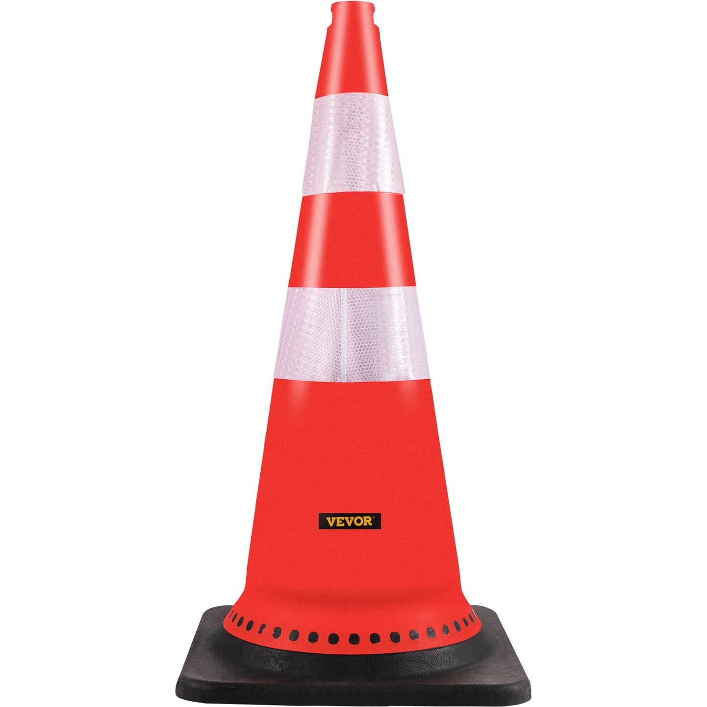 Safety Cones Trafikkoner 8 x 30" Orange reflekterande kragar Road Cones