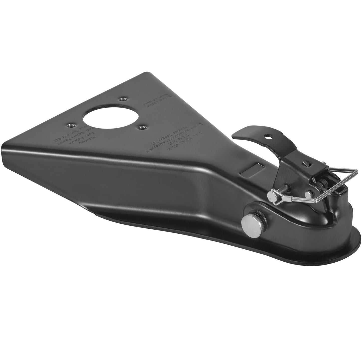 A-Frame Trailer Hitch, Fits 2-inch Ball Size, 8000 lbs Towing Capacity, Heavy Duty Steel Hitch, Ideal for Towing Station Wagons, Pickup Trucks, SUVs, RVs, Black Coating Surface