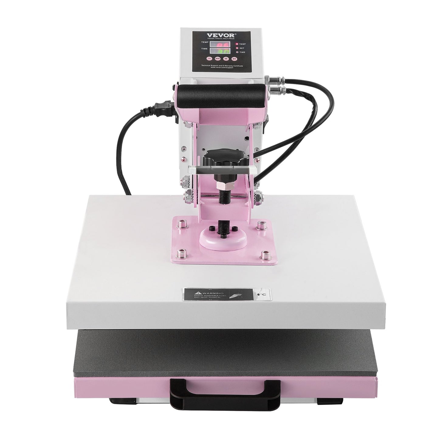 Heat Press Machine 15x15 i Slide Out Heat Transfer Machine T-Shirts Rosa