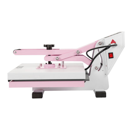 Heat Press Machine 15x15 i Slide Out Heat Transfer Machine T-Shirts Rosa