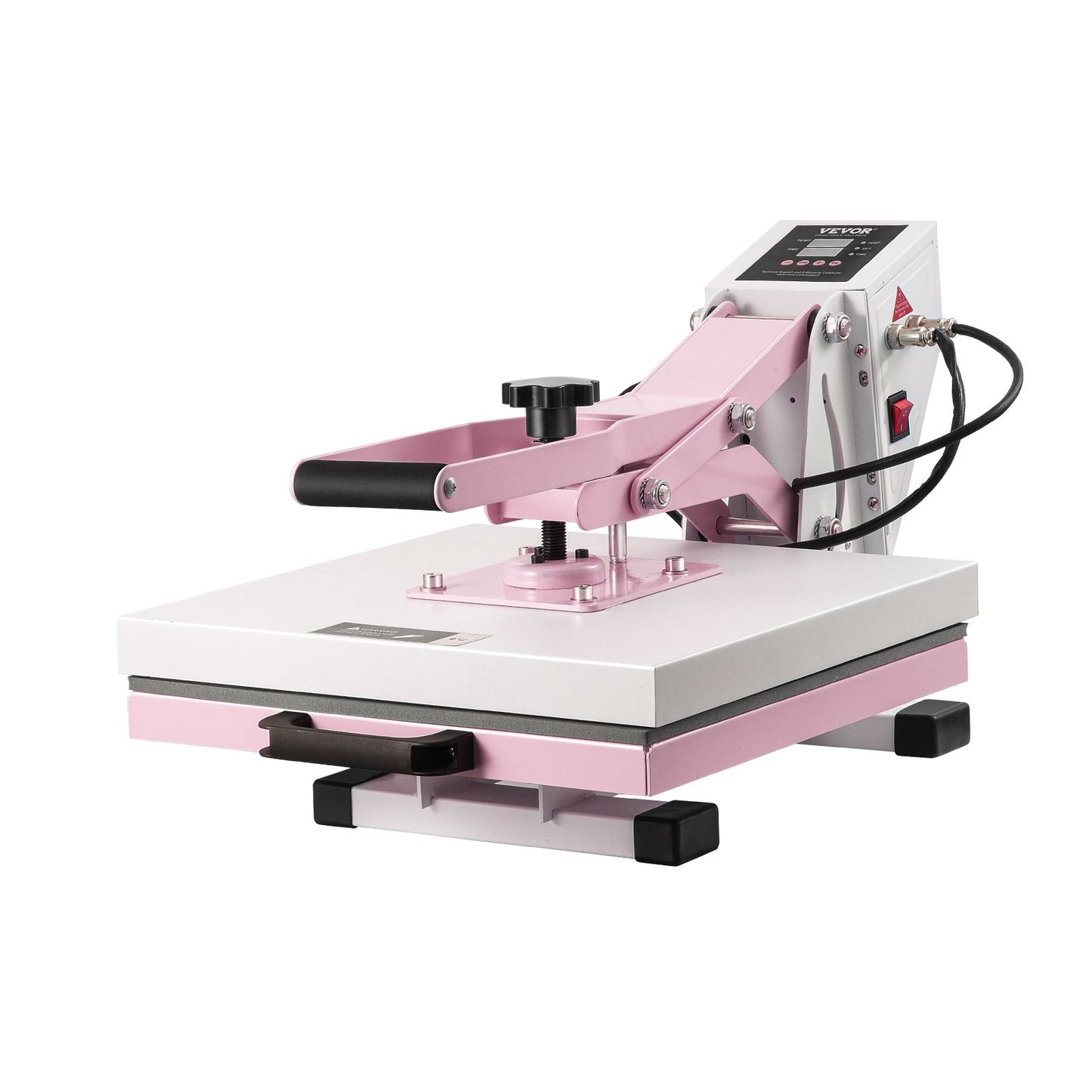 Heat Press Machine 15x15 i Slide Out Heat Transfer Machine T-Shirts Rosa