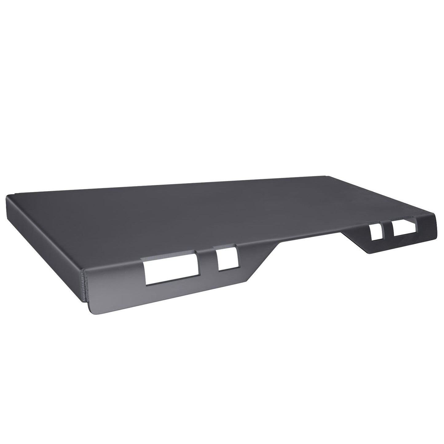 Skid Steer Mount Plate 0,24" Tjock Skid Steer fästplatta Högkvalitativt stål snabbfäste lastplatta med 3 extra svetsstänger Lätt att svetsa eller skruva fast till olika tillbehör
