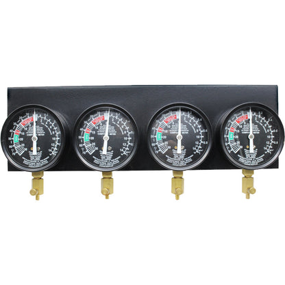 Fuel Vacuum Carburetor Synchronize Tool Kit Fuel Vacuum Carburetor Synchronizer Carb Sync Meter Set with Rubber Hose