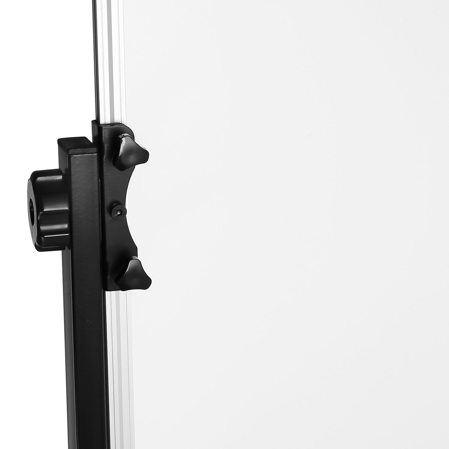 Rolling Magnetic Whiteboard, dubbelsidig mobil whiteboardtavla 24x48 tum, justerbar höjd torrraderingstavla med hjul, 1 magnetradering & 3 torrraderingsmarkörer och flyttbar bricka för kontorsskola