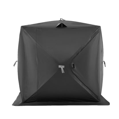 6-8 People Ourdoor Portable Ice Shelter Pop-Up Ice Fishing Shanty Tent