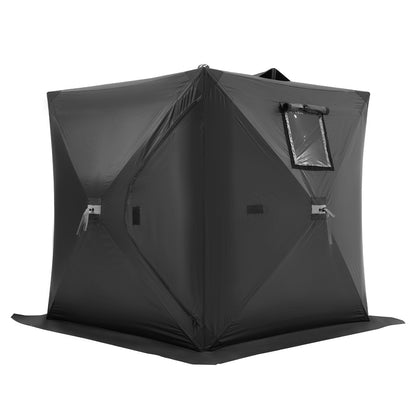 1-2 Person Ourdoor Portable Ice Shelter Pop-Up Ice Fishing Shanty Tent