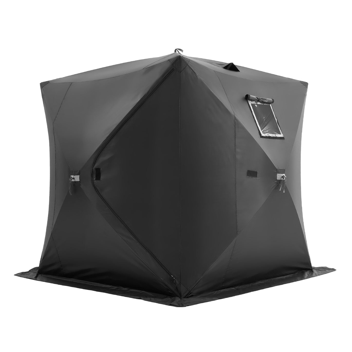 3-4 Person Ourdoor Portable Ice Shelter Pop-Up Ice Fishing Shanty Tent