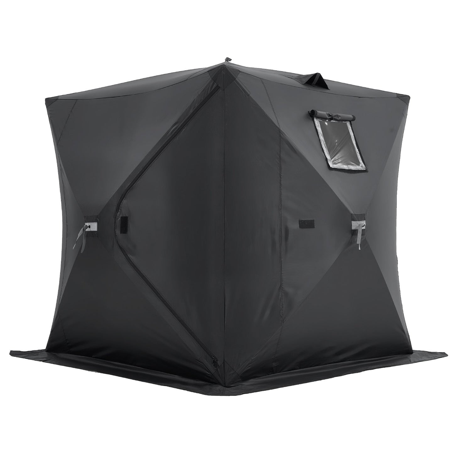 3-4 Person Ourdoor Portable Ice Shelter Pop-Up Ice Fishing Shanty Tent