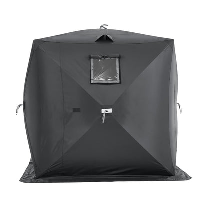 3-4 Person Ourdoor Portable Ice Shelter Pop-Up Ice Fishing Shanty Tent
