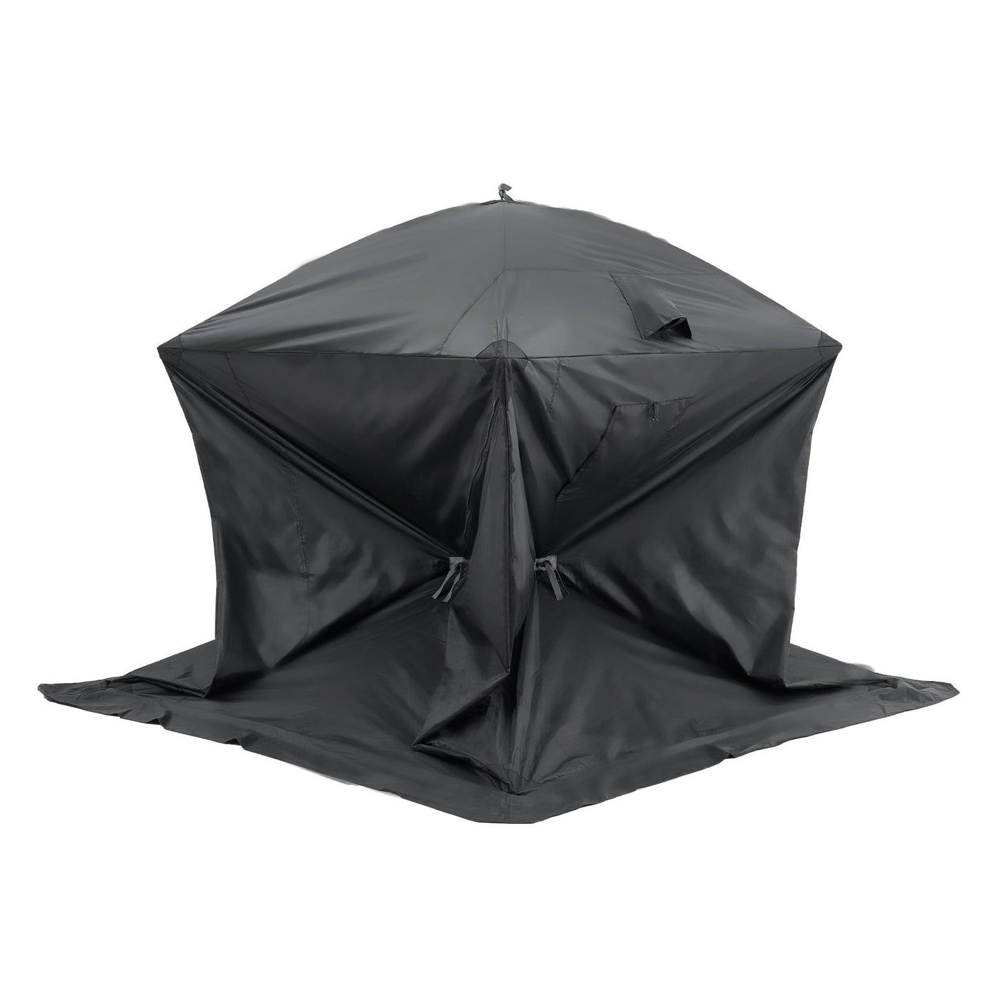 3-4 Person Ourdoor Portable Ice Shelter Pop-Up Ice Fishing Shanty Tent