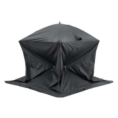 3-4 Person Ourdoor Portable Ice Shelter Pop-Up Ice Fishing Shanty Tent