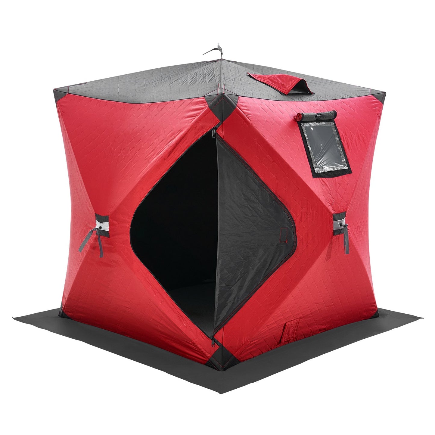1-2 Person Ourdoor Portable Ice Shelter Pop-Up Ice Fishing Shanty Tent