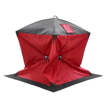 1-2 Person Ourdoor Portable Ice Shelter Pop-Up Ice Fishing Shanty Tent