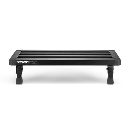 Gitarrpedalbräda, 20'' x 11'', aluminiumlegering 2,64 lbs Superlätt vikbar gitarreffektpedalbräda, med bärväska med kardborreband med fast axelrem Rullremsor, för 10-12 gitarrpedaler