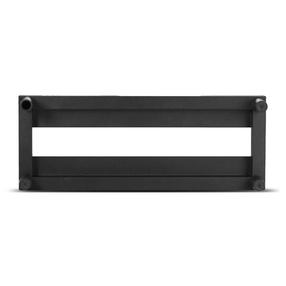 Gitarren-Pedalboard, 15 x 5,7 Zoll, Aluminiumlegierung, 0,8 lbs, superleichtes Gitarreneffekt-Pedalboard mit Tragetasche, hochwertiger Klettverschluss mit festem Schultergurt, für 4–6 Gitarrenpedale, klein