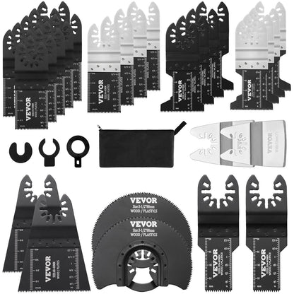 30-teiliges Multifunktionswerkzeug-Klingen-Set, 8 Typen, passend für Dewalt, Bosch, Hitachi, Chicago