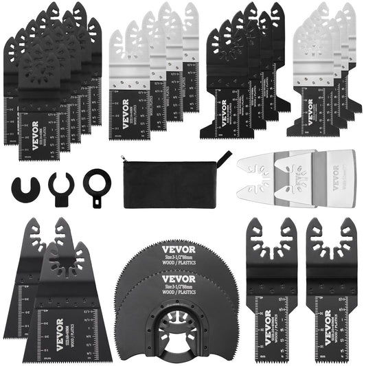 30PCS Multi Tool Blades Kit 8 Types Fits Dewalt Bosch Hitachi Chicago