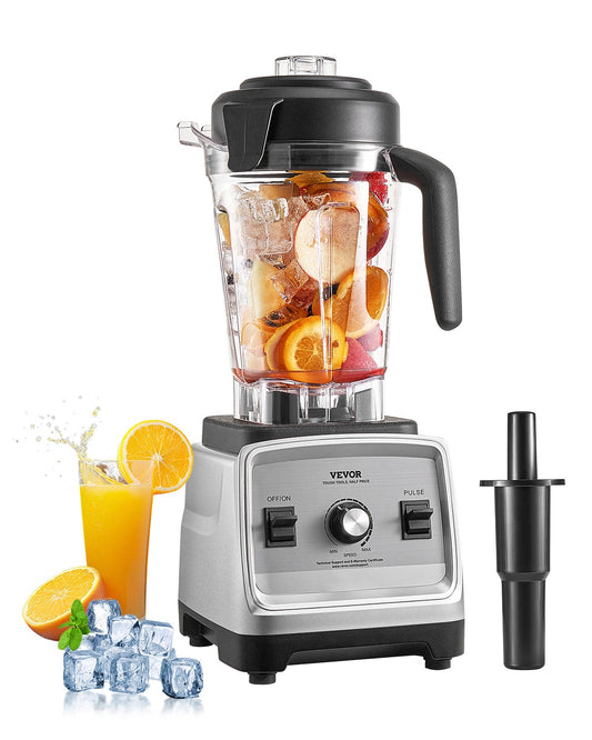 85 oz 1400W Blender för Smoothies Matberedningsmixer för kök