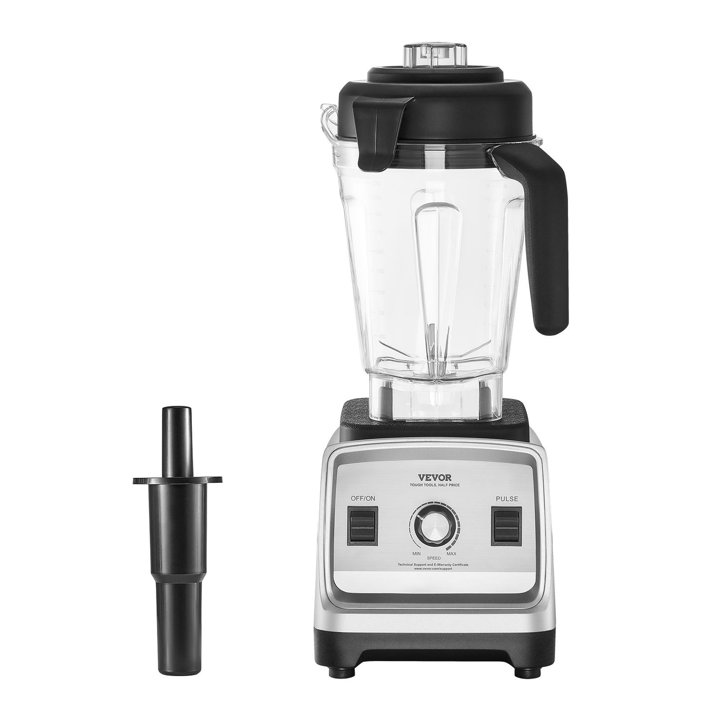 85 oz 1400W Blender för Smoothies Matberedningsmixer för kök