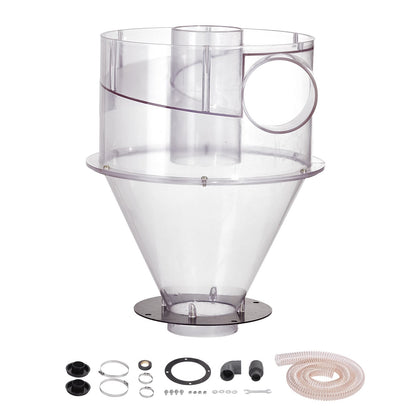 Cyclone Dust Separator Dammsugare Separator 4" för 18,9-37,85L tank