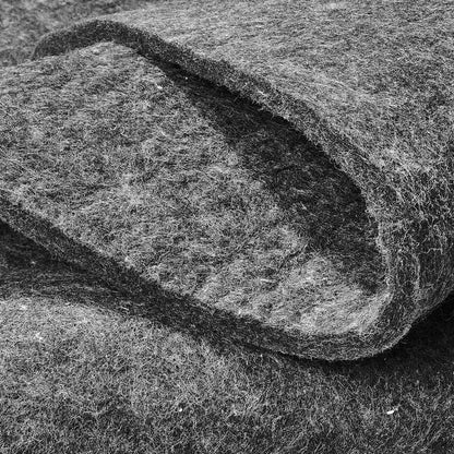 Carpet Pad Gripper 9' x 12' Protective Carpet Pad 0.24" Thick for All Floors