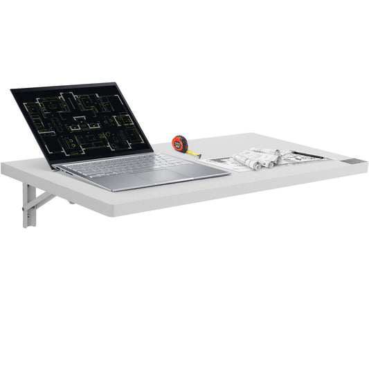 Väggmonterat flytande hopfällbart bord Laptop Skrivbord Hemmakontor 31,5x15,75 tum