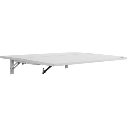 Väggmonterat flytande hopfällbart bord Laptop Skrivbord Hemmakontor 31,5 x 23,6 tum