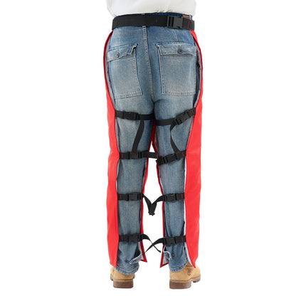 Chainsaw Chaps 39.7" Apron Style Chainsaw Safety Chaps Class B Large